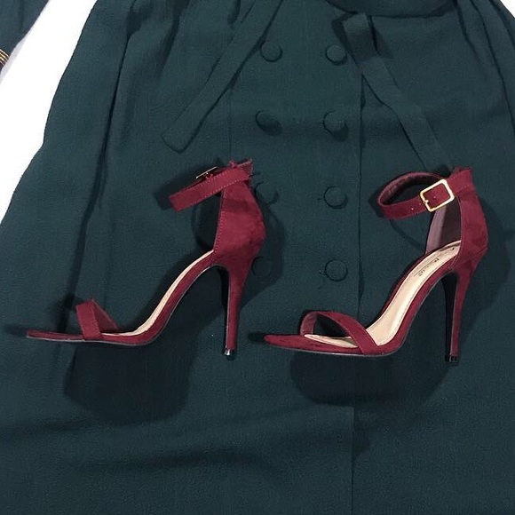 ANNE MICHELLE Ankle Strap Heels - Picture 2 of 3